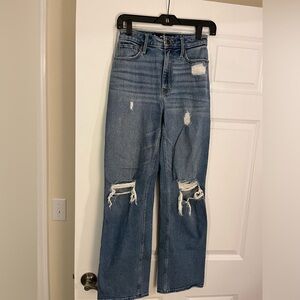 Hollister ultra high rise dad Jean